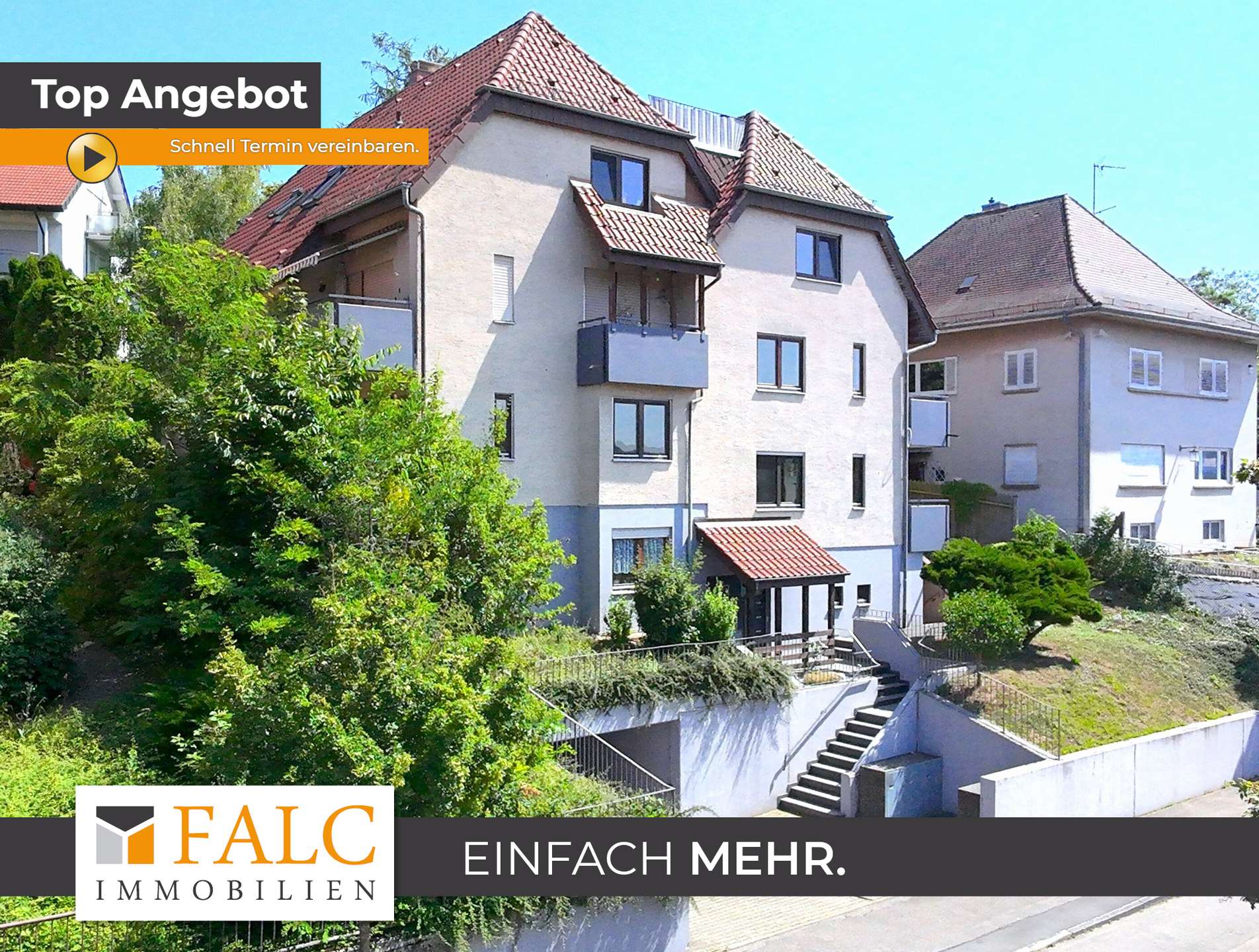 Freistehende Wohnanlage